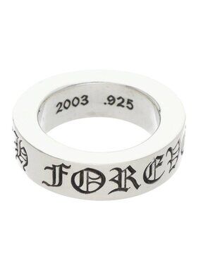 Chrome Hearts mm Spacer Forever Silver Ring